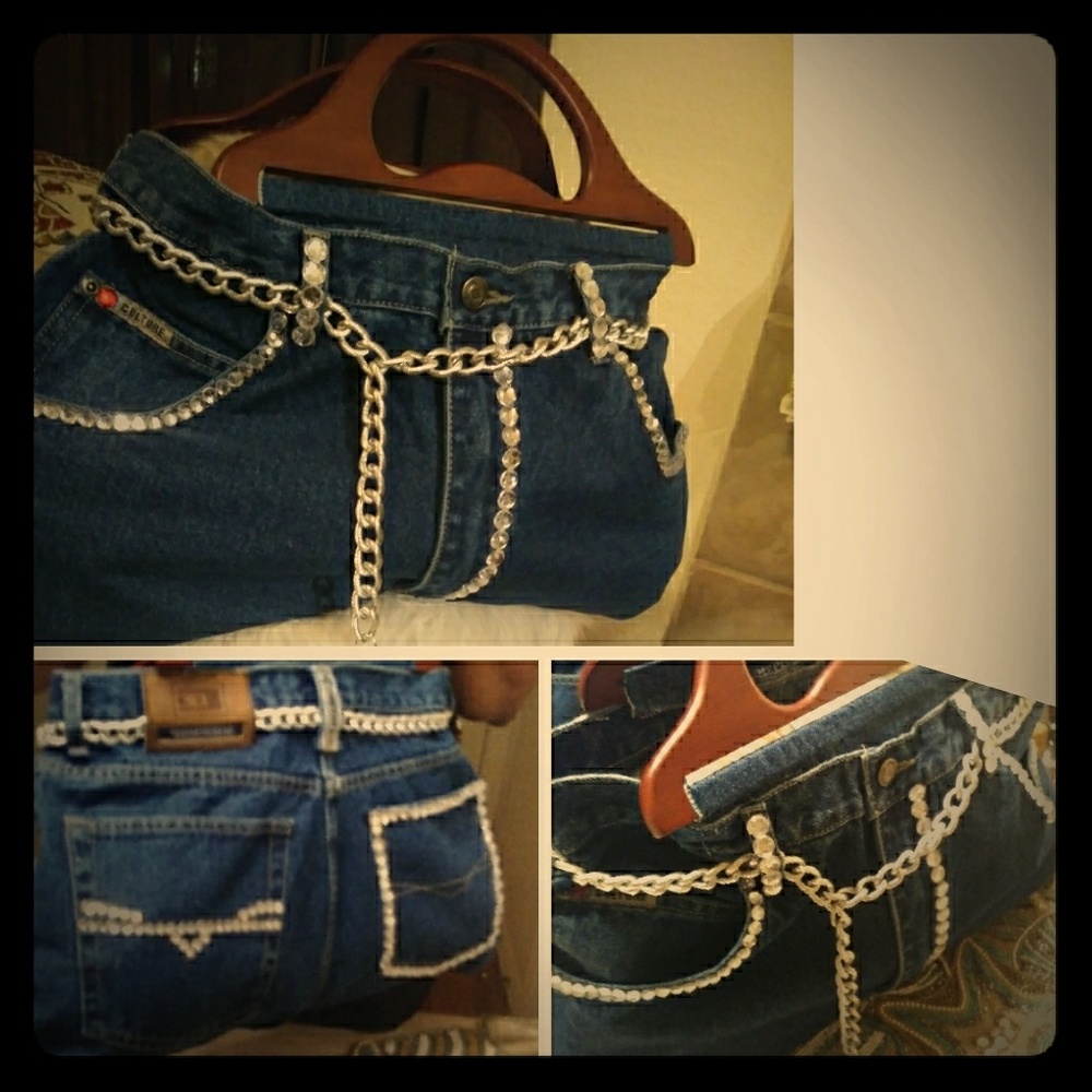 Denim Handbag